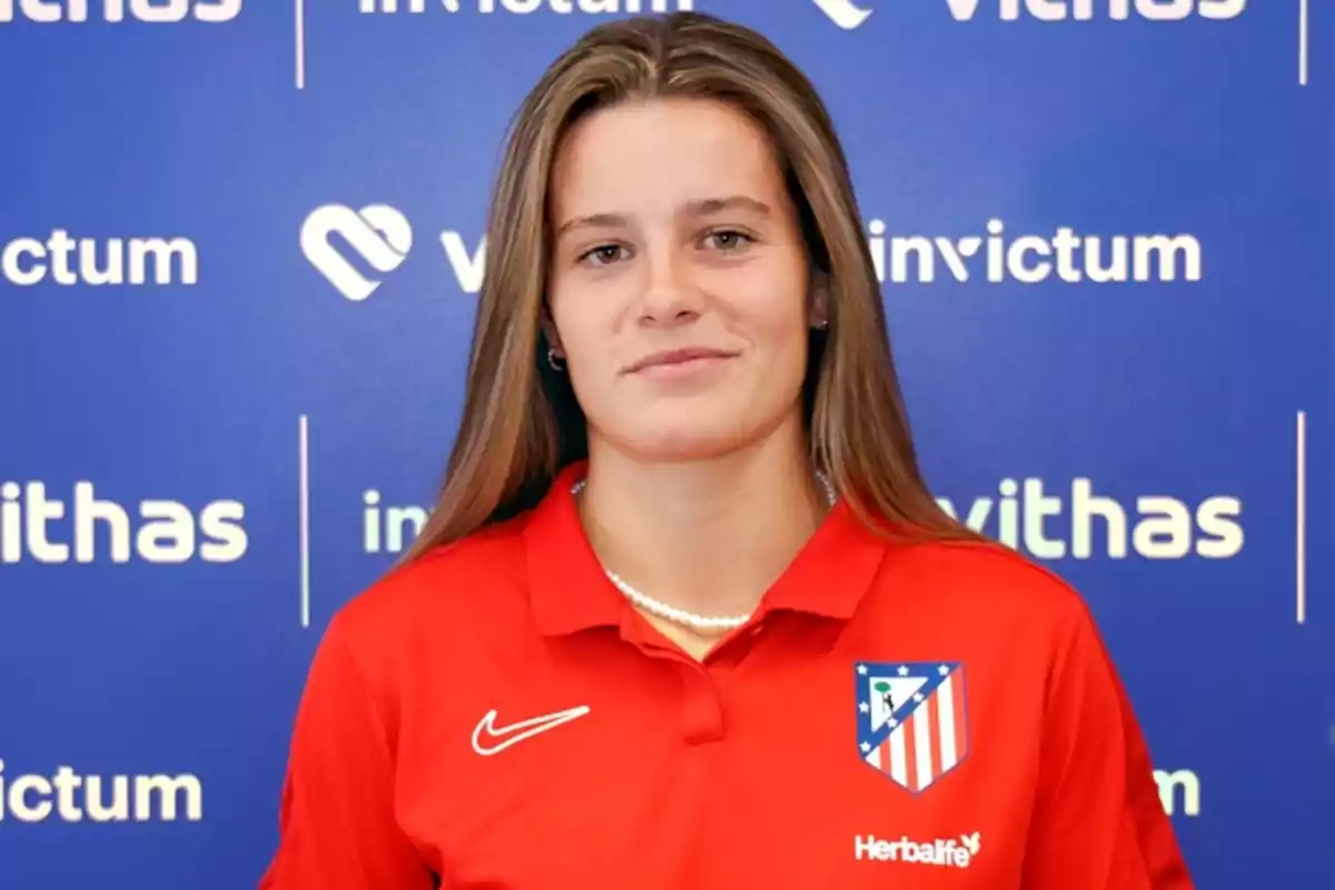 Rosa Otermín makes clear what she thinks about Atlético de Madrid: 'The shield...'