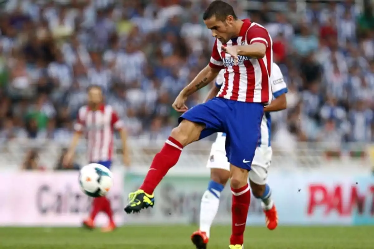 Mario Suárez talks about the differences between the Vicente Calderón and the Metropolitano