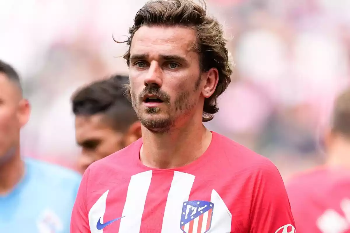 Image of Antoine Griezmann with Atlético de Madrid