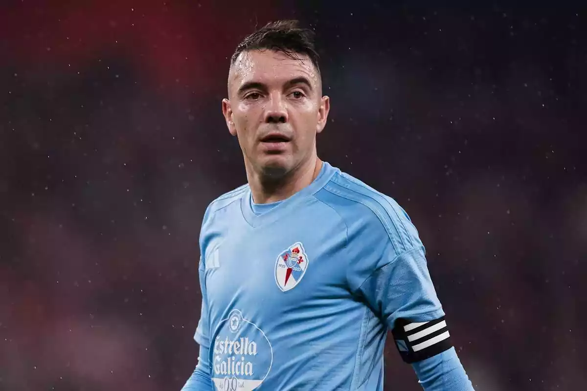 Iago Aspas close-up photo