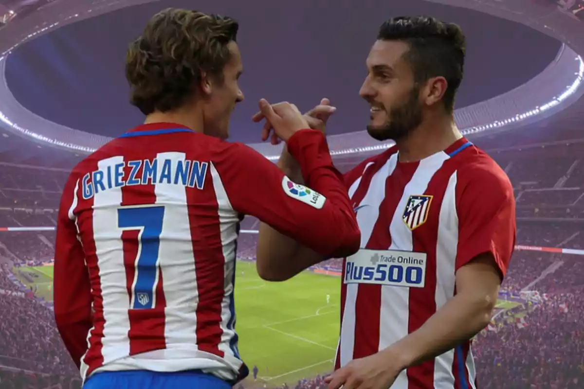 Koke and Griezmann