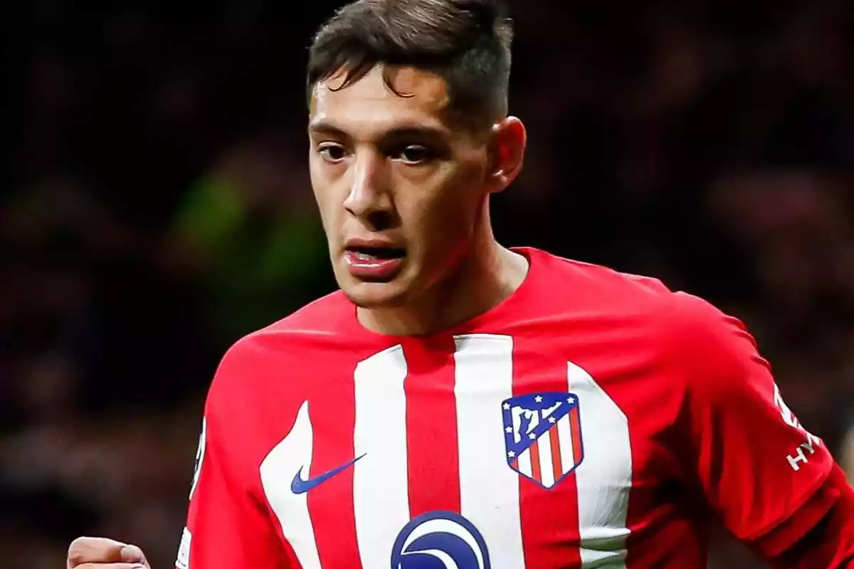 Image of Nahuel Molina with Atlético de Madrid