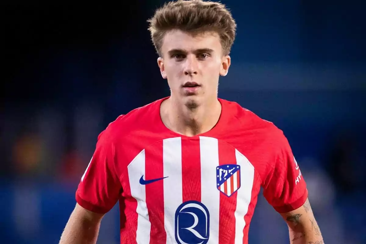 Image of Pablo Barrios at Atlético de Madrid