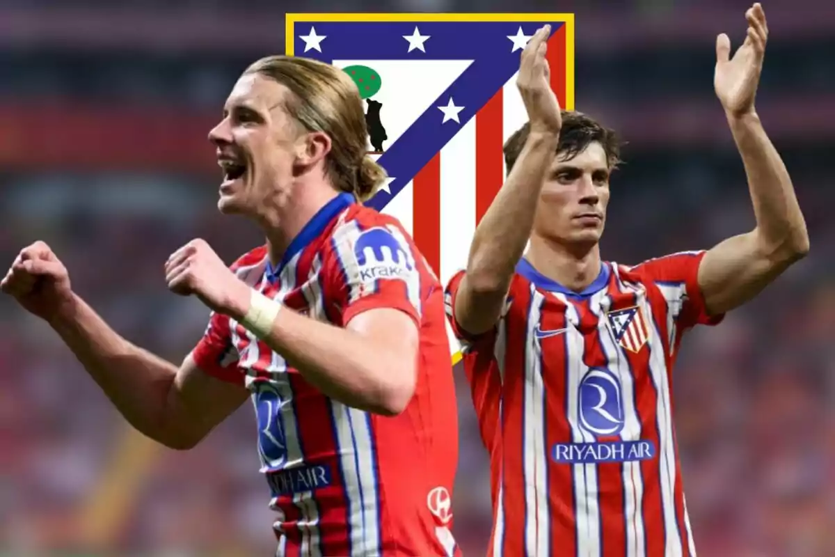 Atletico Madrid happy with signings of Conor Gallagher and Robin Le Normand