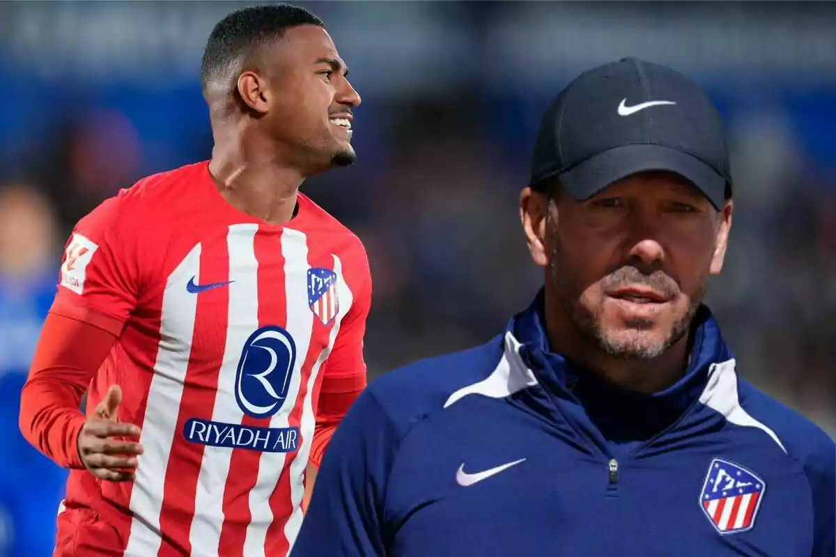 Image of Simeone and Samuel Lino in a montage