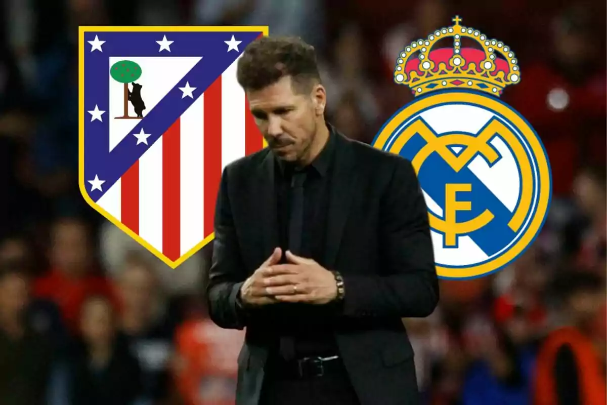 Simeone knows that Atlético de Madrid has a big disadvantage against Real Madrid