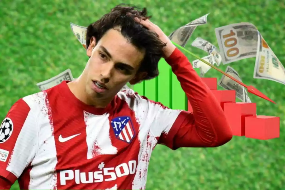 João Félix's drop in value worries Simeone and Gil Marín