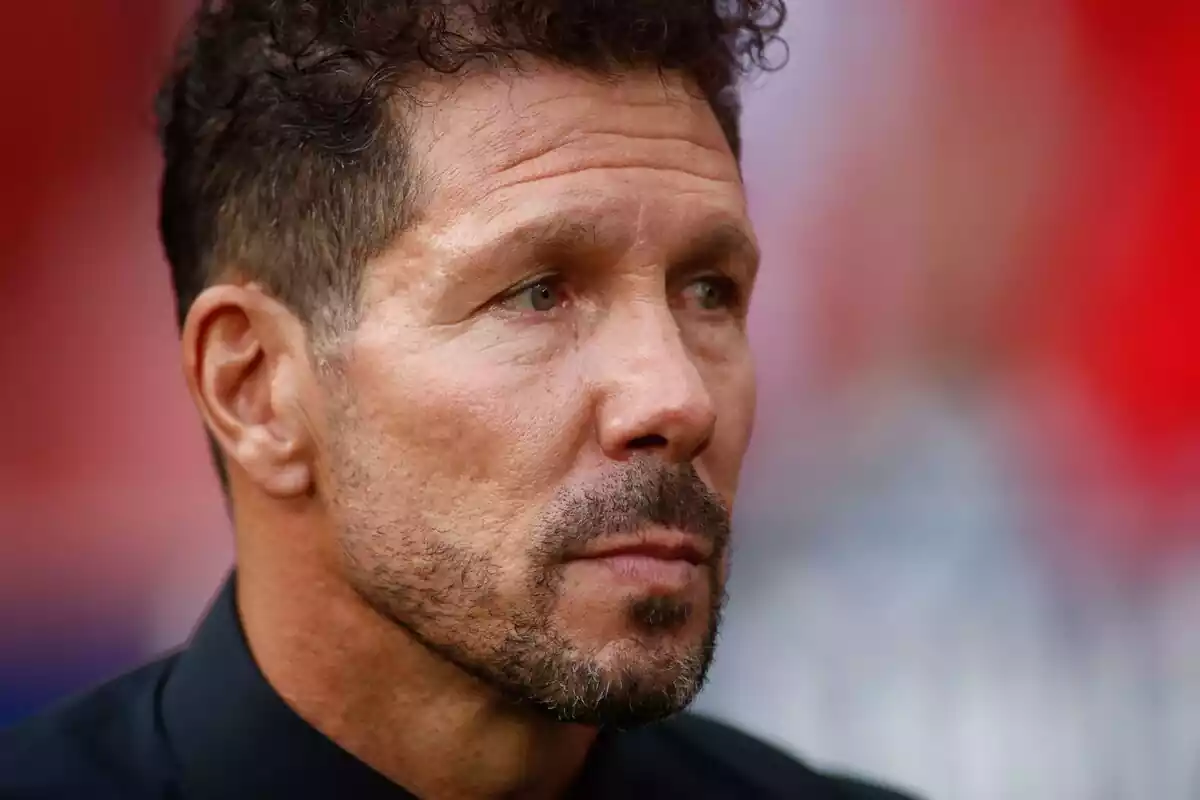 Image of Simeone at Atlético de Madrid