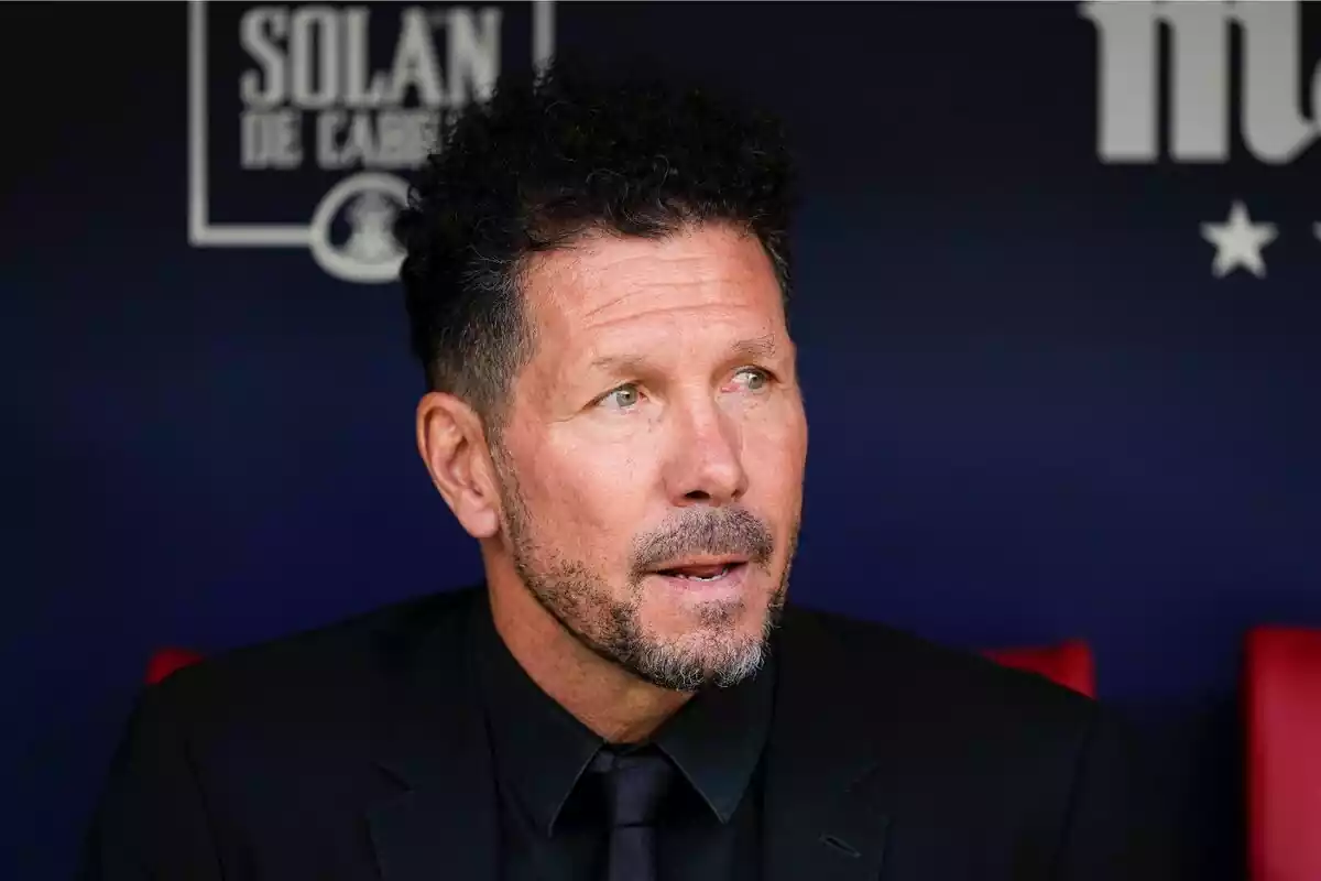 Image of Simeone at Atlético de Madrid