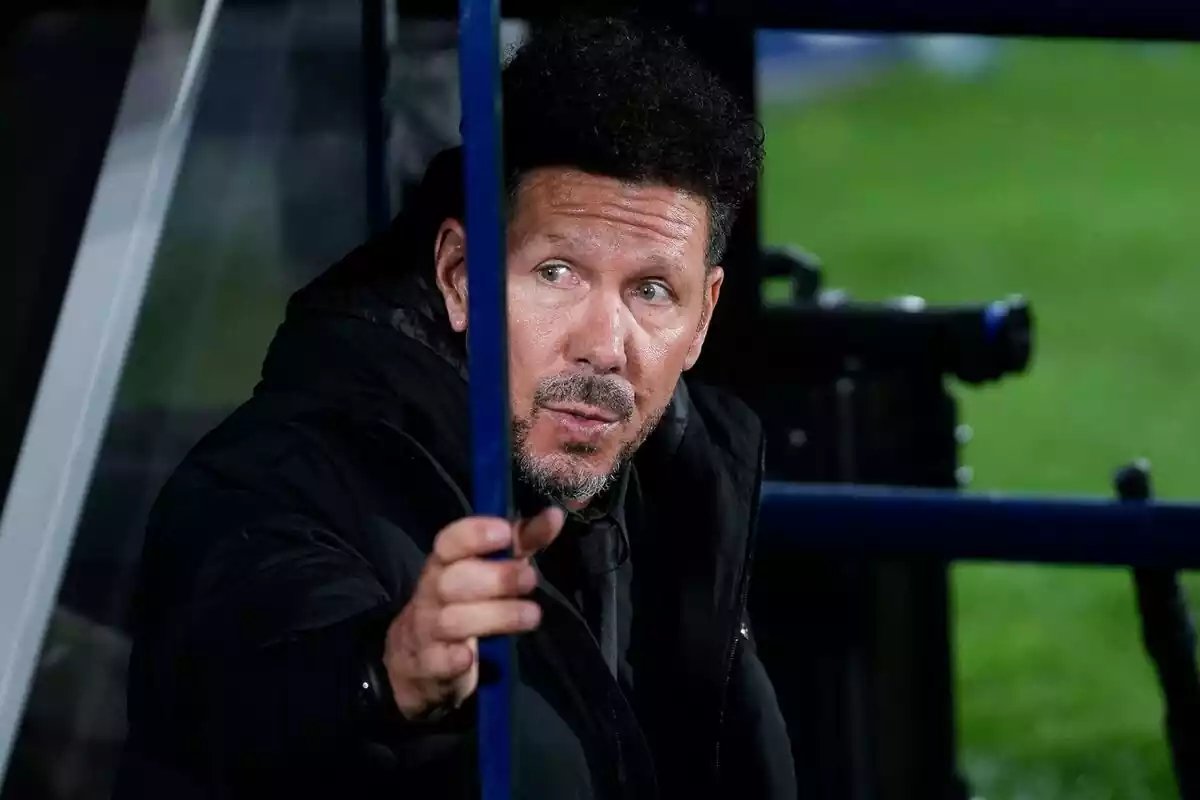 Image of Simeone with Atlético de Madrid