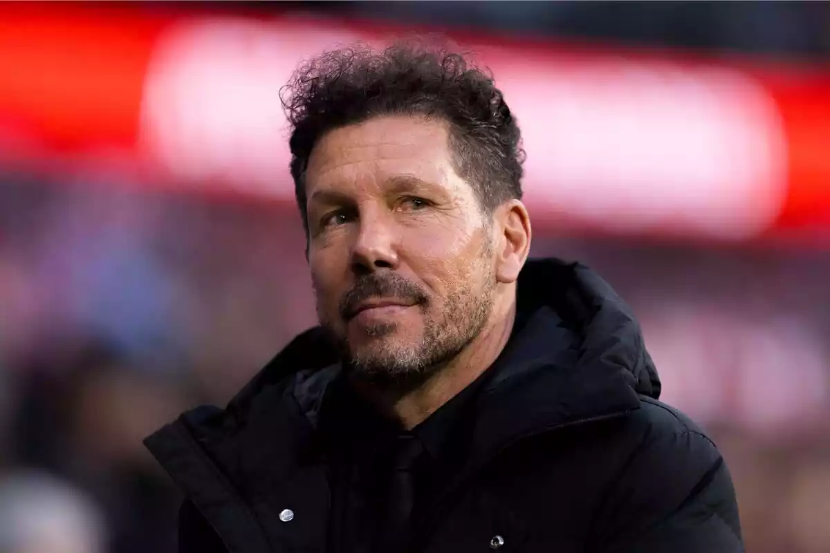 Image of Simeone at Atlético de Madrid