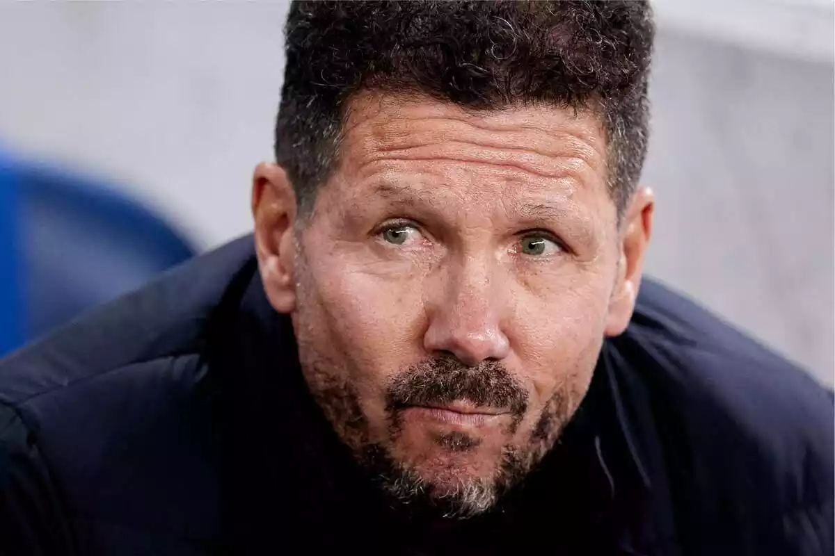 Image of Simeone at Atlético de Madrid