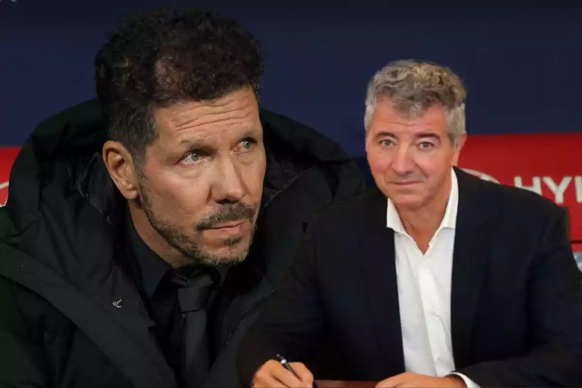 Image of Simeone and Gil Marín in a montage