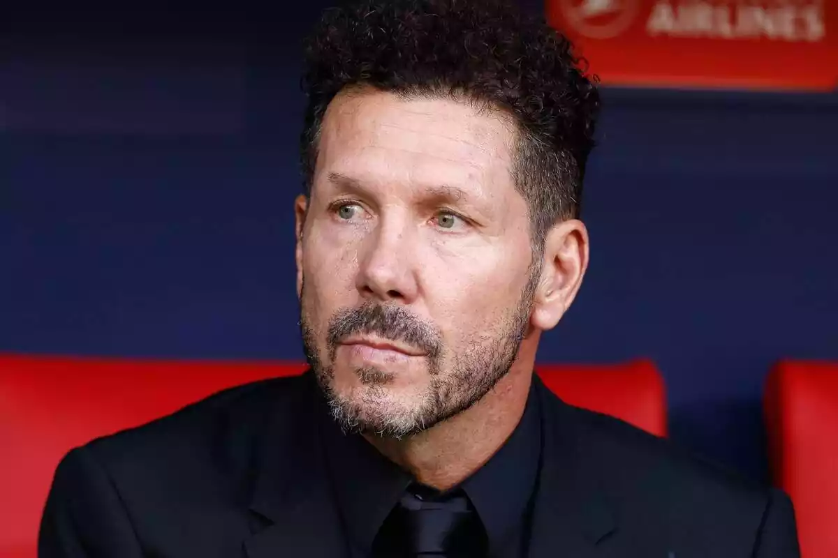 Image of Simeone with Atlético de Madrid