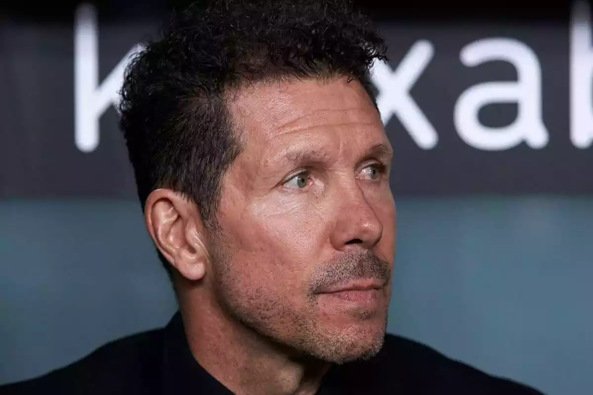 Image of Simeone with Atlético de Madrid