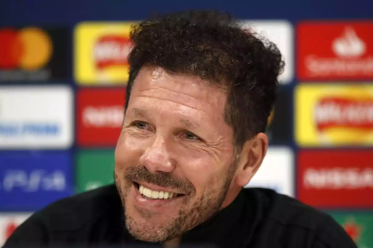 Image of Simeone with Atlético de Madrid